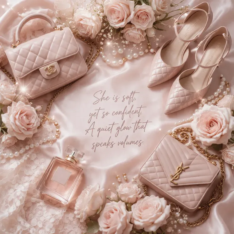 Ultrafeminine Luxury Flat Lays