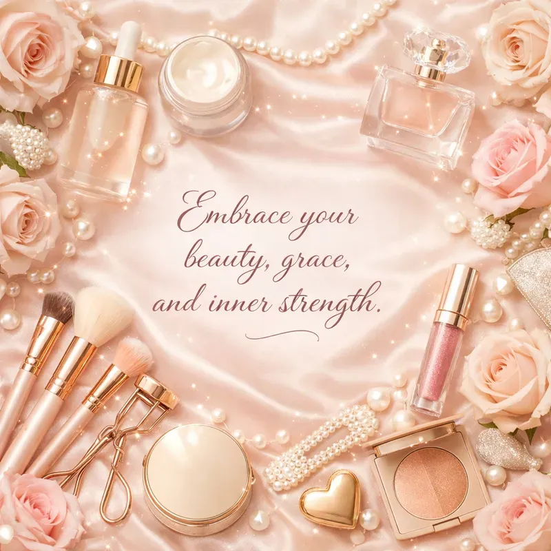Ultrafeminine Luxury Flat Lays