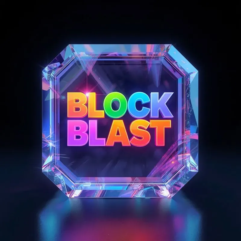 3D Ice Glacier Mobile App Logos