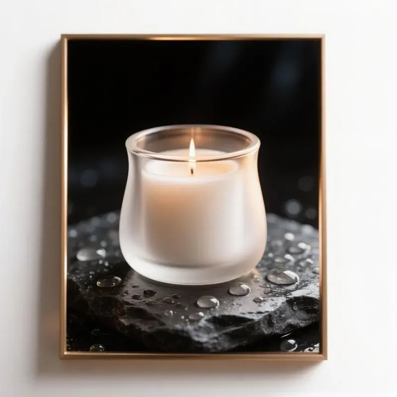 Premium Product Photography On Wet Stones