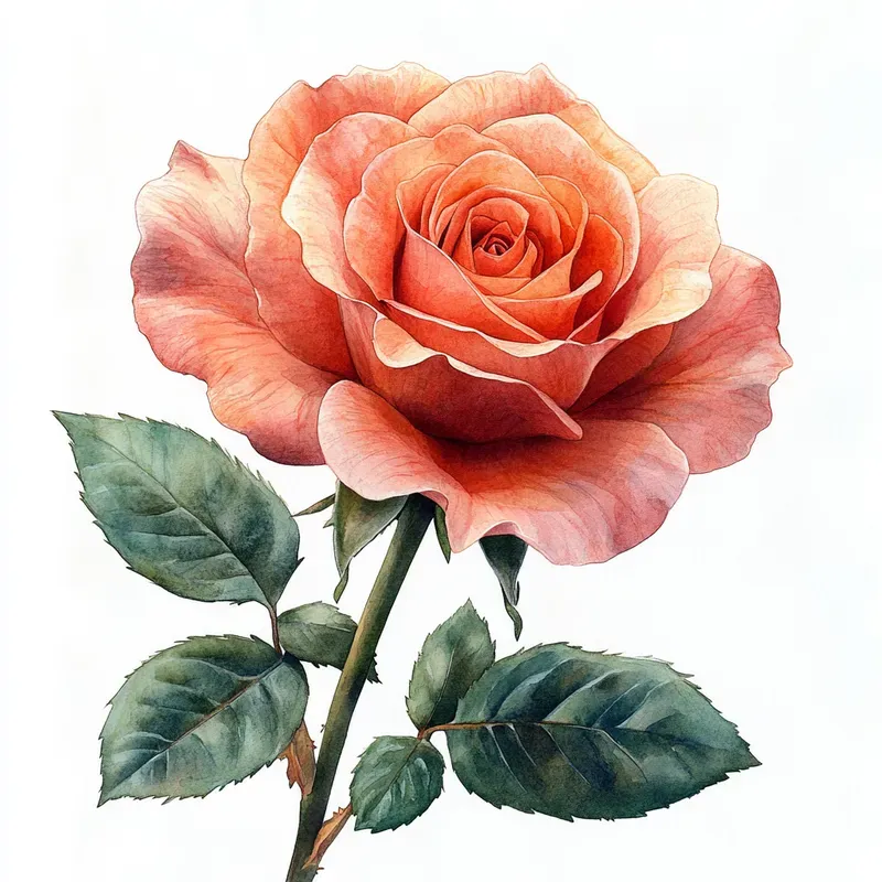 Watercolor Flowers Clipart Etsy