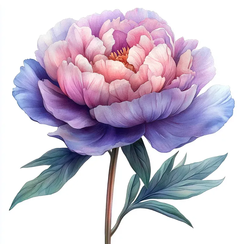 Watercolor Flowers Clipart Etsy