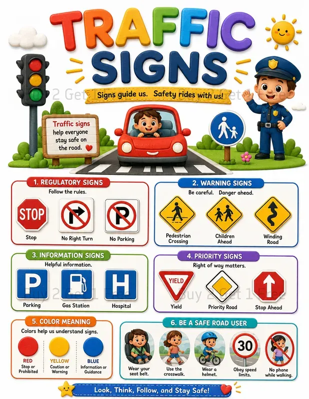 Posters Educational Fun Learning