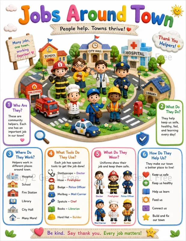 Posters Educational Fun Learning