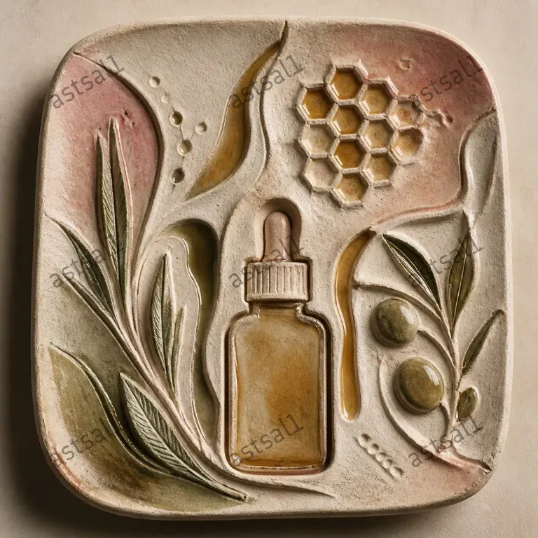 Ceramic Relief Ingredient Artworks