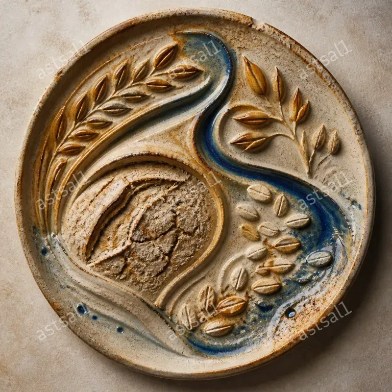 Ceramic Relief Ingredient Artworks