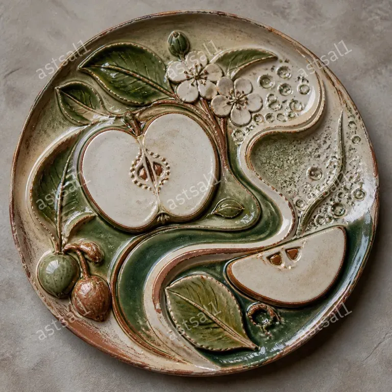 Ceramic Relief Ingredient Artworks