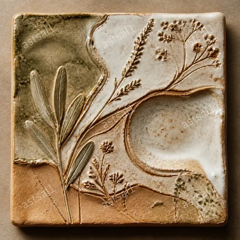 Ceramic Relief Ingredient Artworks