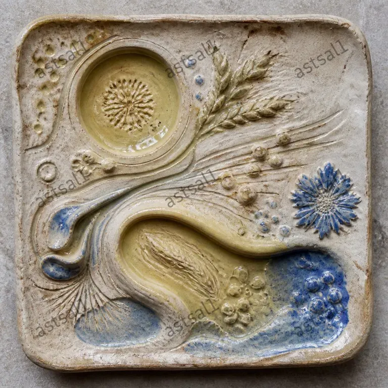 Ceramic Relief Ingredient Artworks