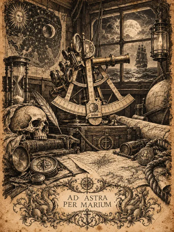 Dark Academia Memento Mori Etching Art