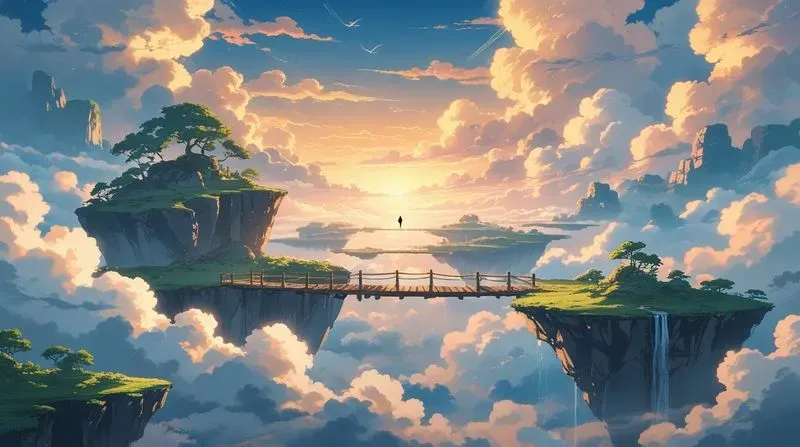 Anime Film Background Art Generator