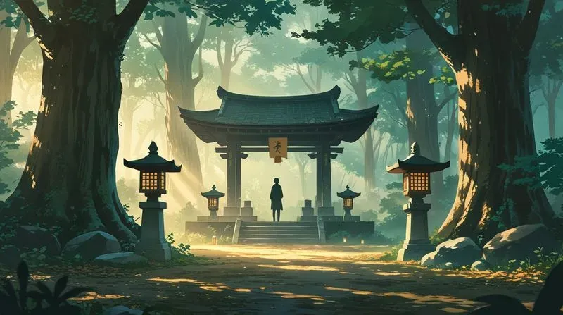 Anime Film Background Art Generator