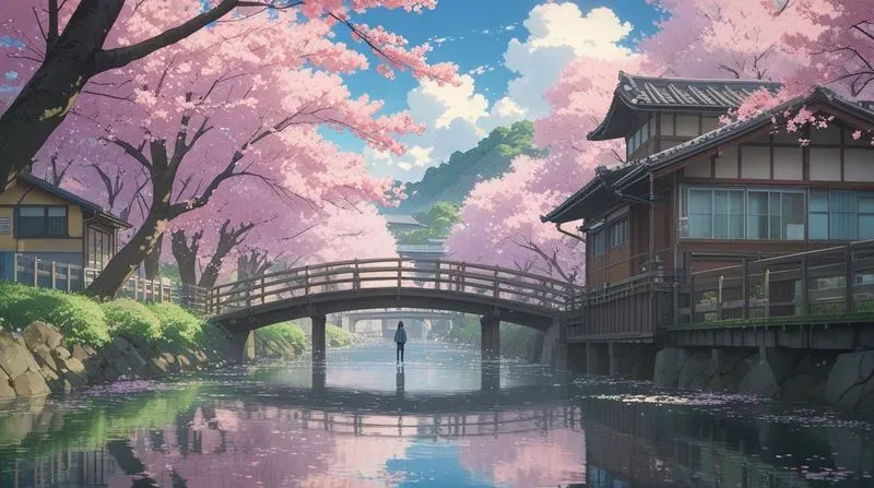 Anime Film Background Art Generator