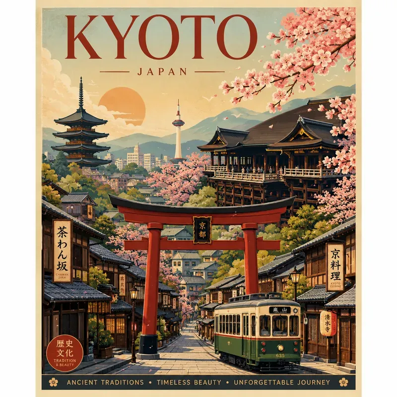 Vintage Travel Poster Collection Packs