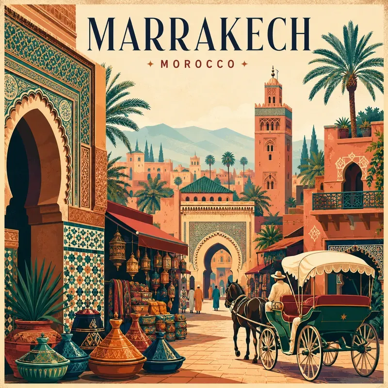 Vintage Travel Poster Collection Packs