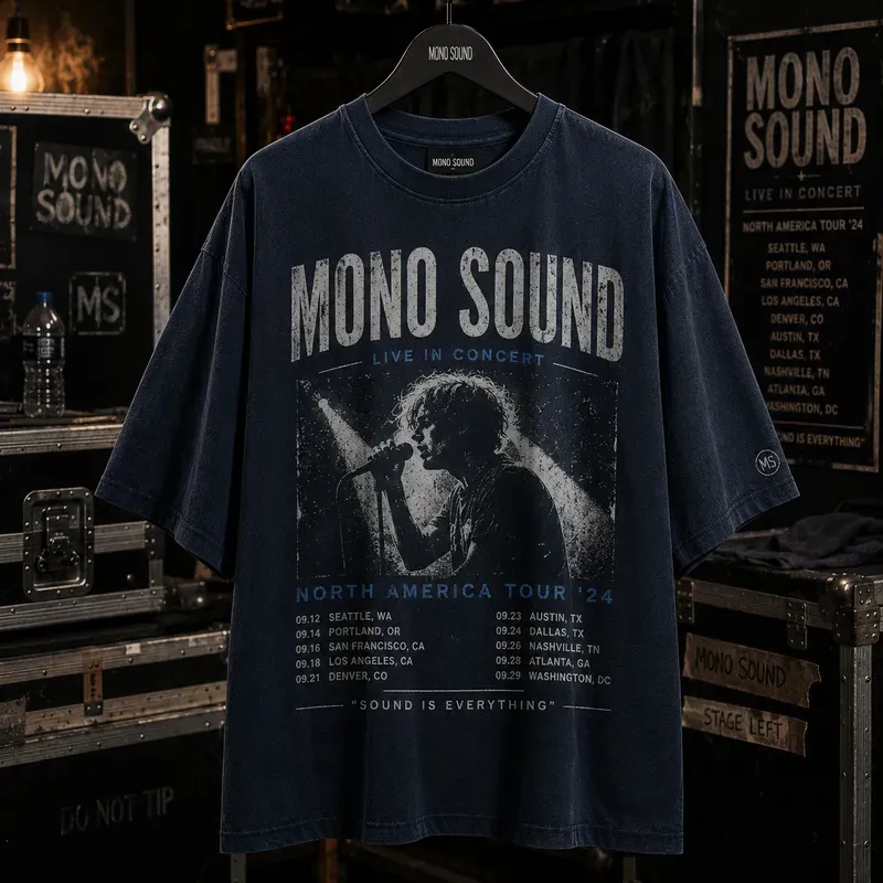 Band Tshirt Mockup Ads