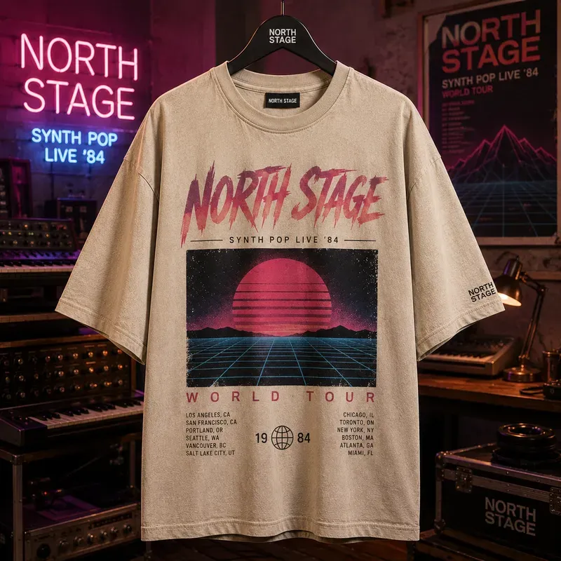 Band Tshirt Mockup Ads