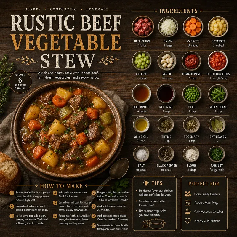 Premium Recipe Infographic Packs