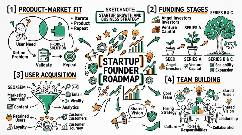Handdrawn Sketchnote Mind Maps