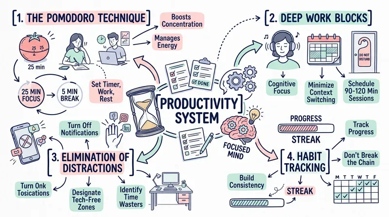 Handdrawn Sketchnote Mind Maps