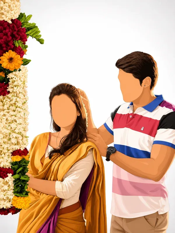 Faceless Vector Illustrations