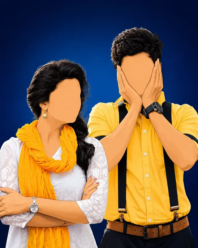 Faceless Vector Illustrations