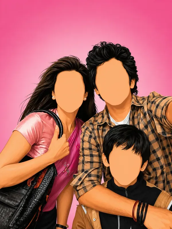 Faceless Vector Illustrations