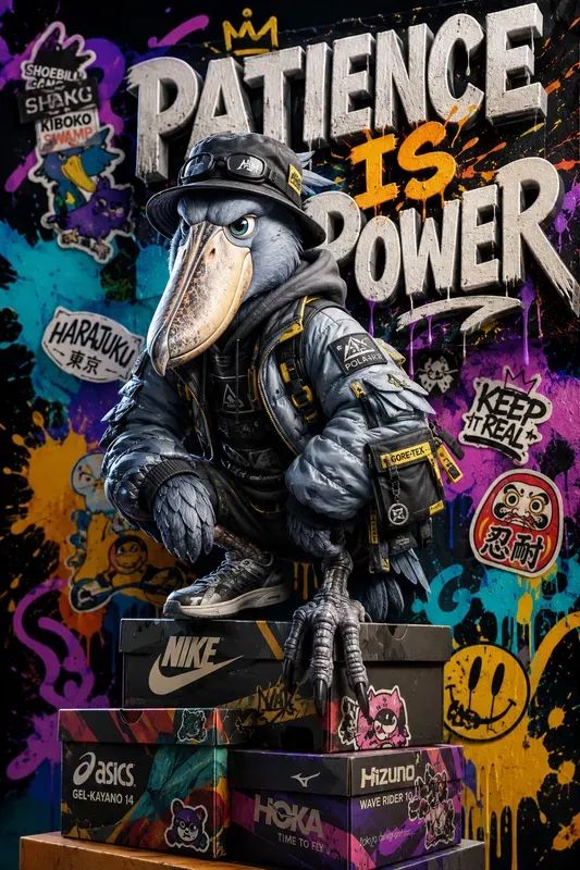Streetwear 3D Mascot Collectible Posters