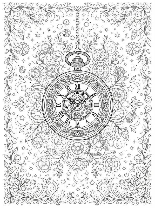 Mindful Folkart Colorings