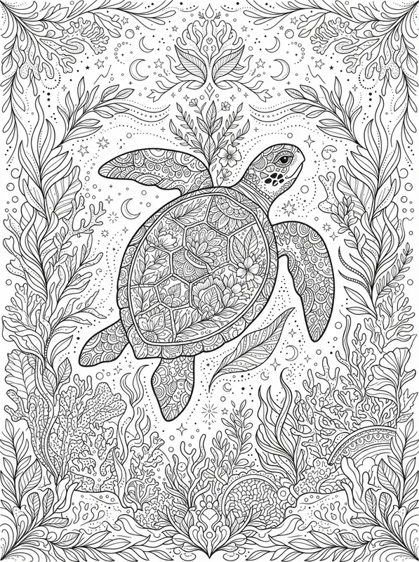 Mindful Folkart Colorings
