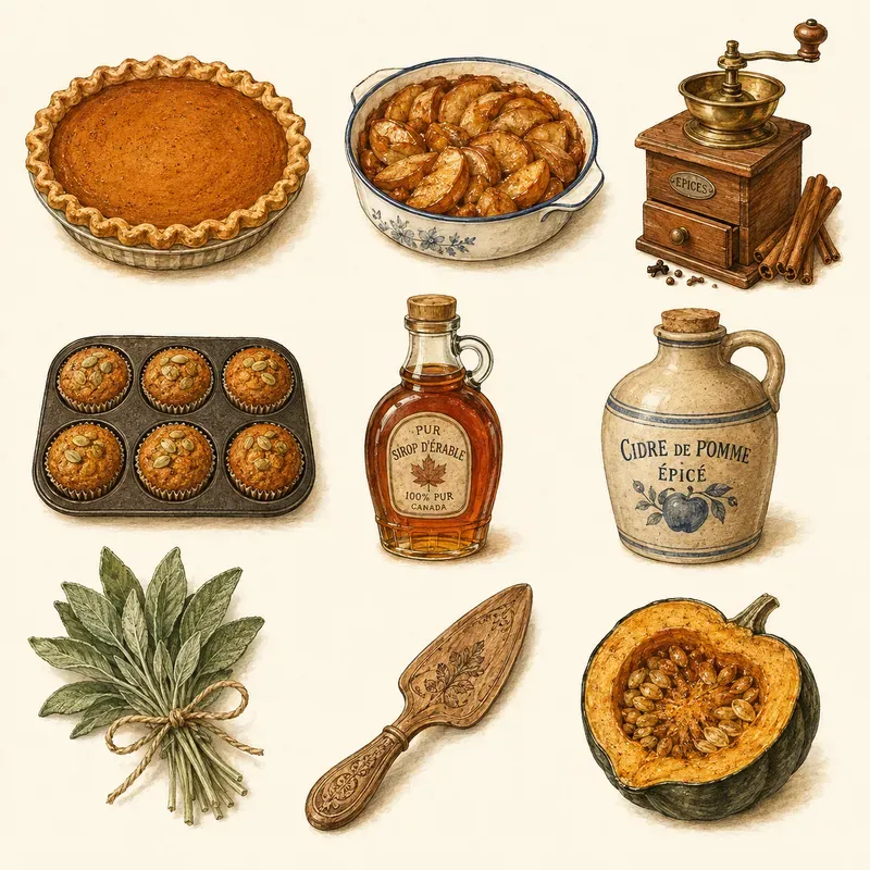 Rustic Cottagecore Kitchen Clip Art