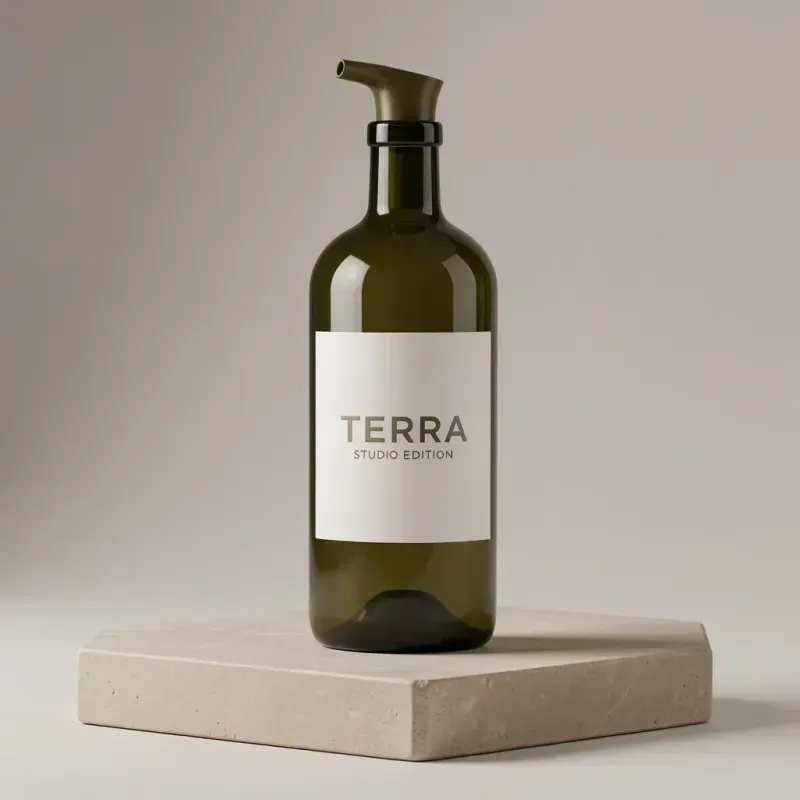 Minimalist Packaging Mockup Fluxes