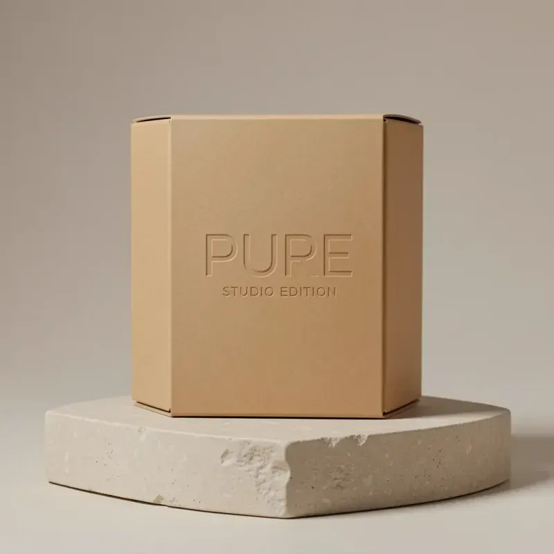 Minimalist Packaging Mockup Fluxes