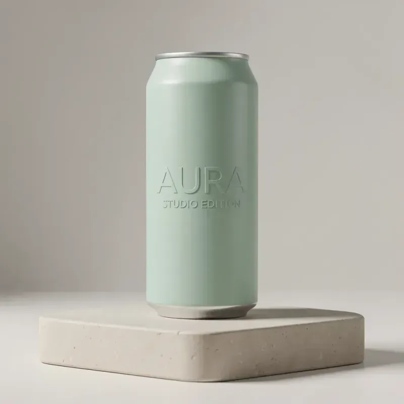 Minimalist Packaging Mockup Fluxes