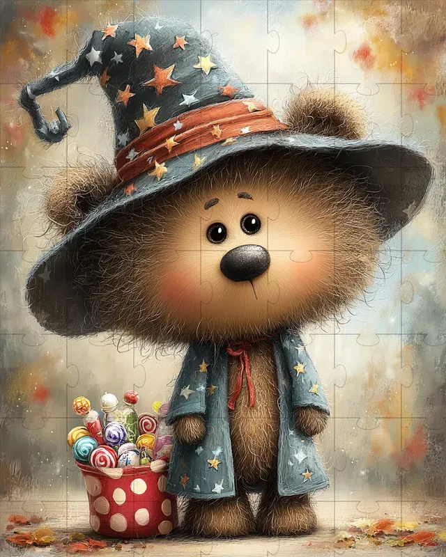 Halloween Teddy Bear Clipart