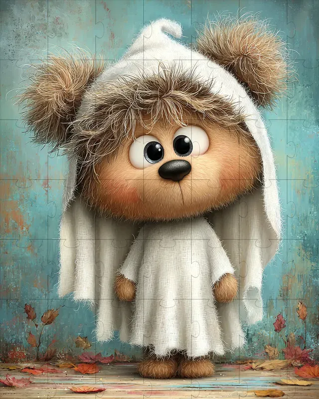 Halloween Teddy Bear Clipart