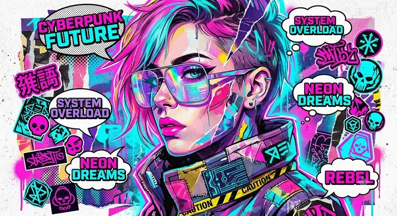 Neo Pop Collage Portraits