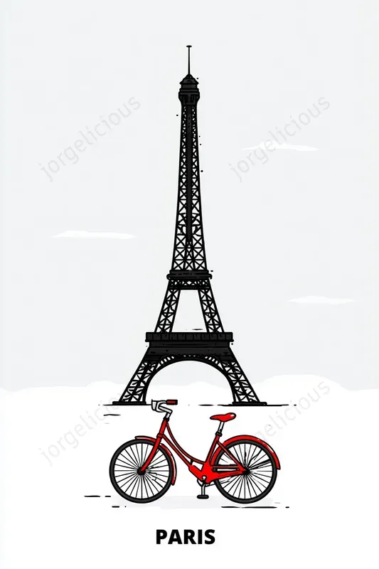 Minimal City Landmark Posters