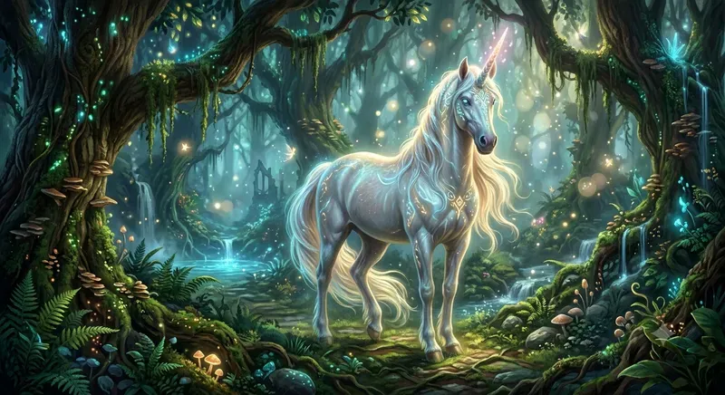 Mythical Creature Illustration Generator