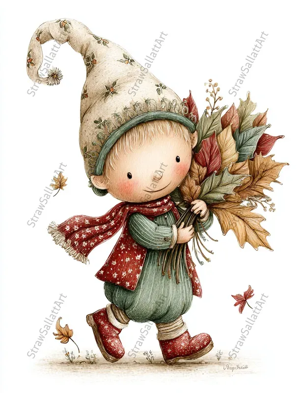 Fairytale Fall Characters Clipart Tshirts