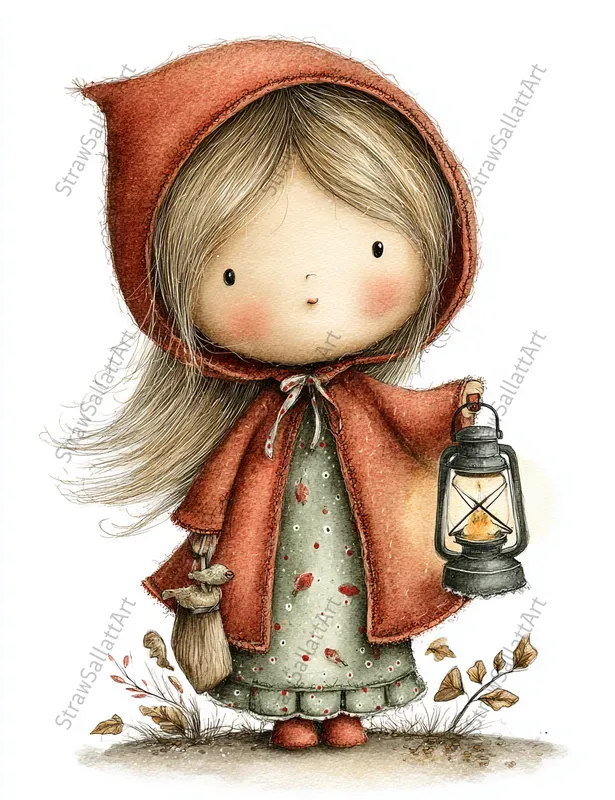 Fairytale Fall Characters Clipart Tshirts