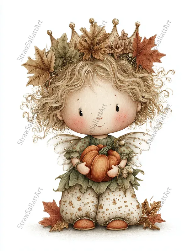 Fairytale Fall Characters Clipart Tshirts