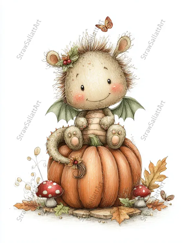 Fairytale Fall Characters Clipart Tshirts