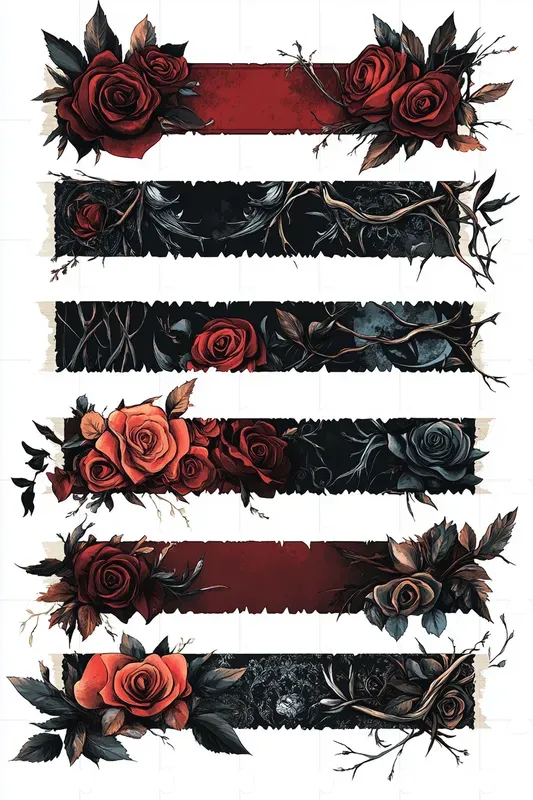 Gothic Washi Tape Creators