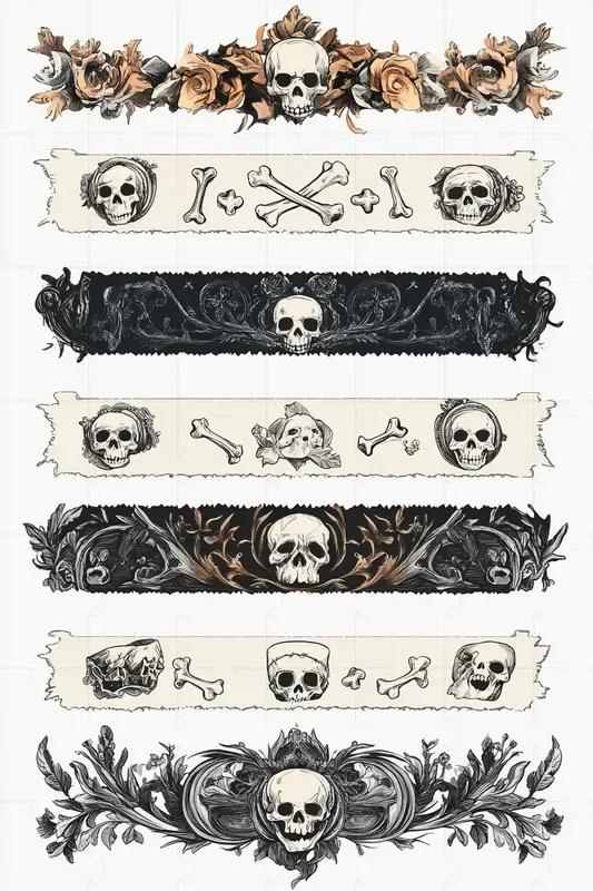 Gothic Washi Tape Creators