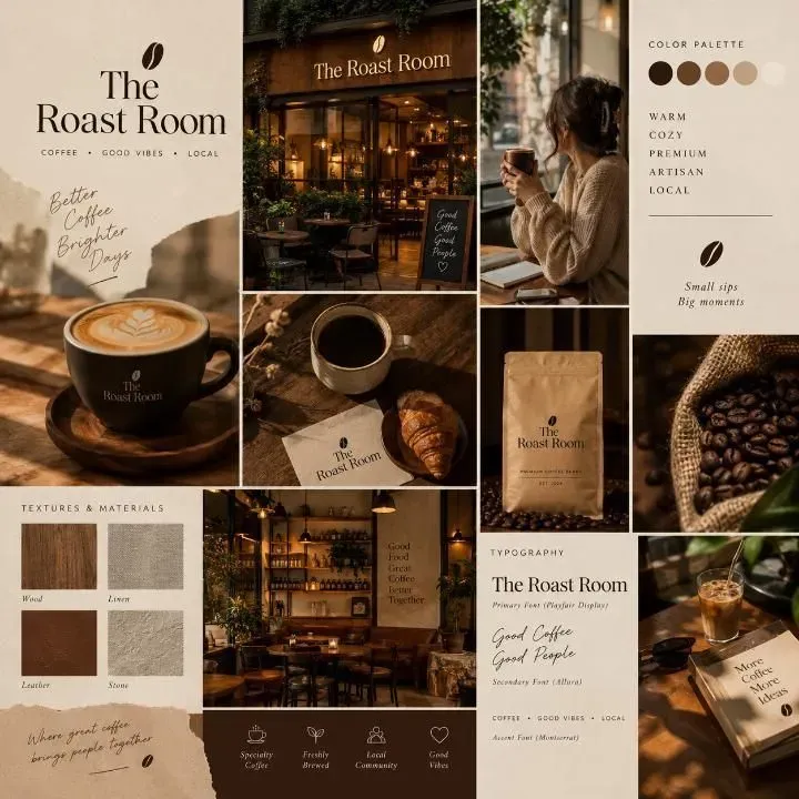 Luxury Brand Mood Boards