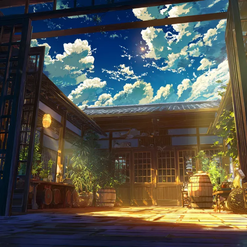 4K Anime Scenery Vtuber Backgrounds