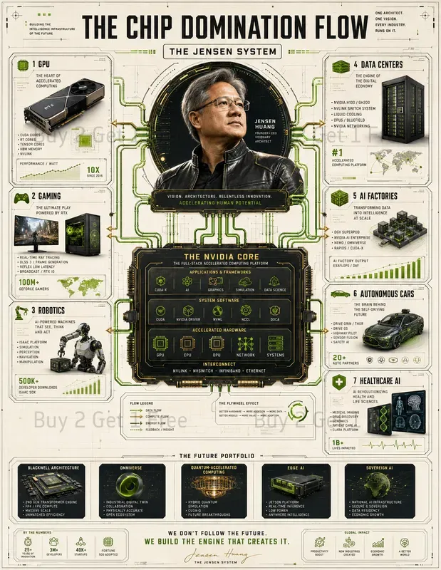 Influencer System Map Infographic Posters