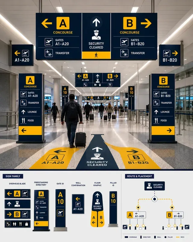 Wayfinding Signage System Generator