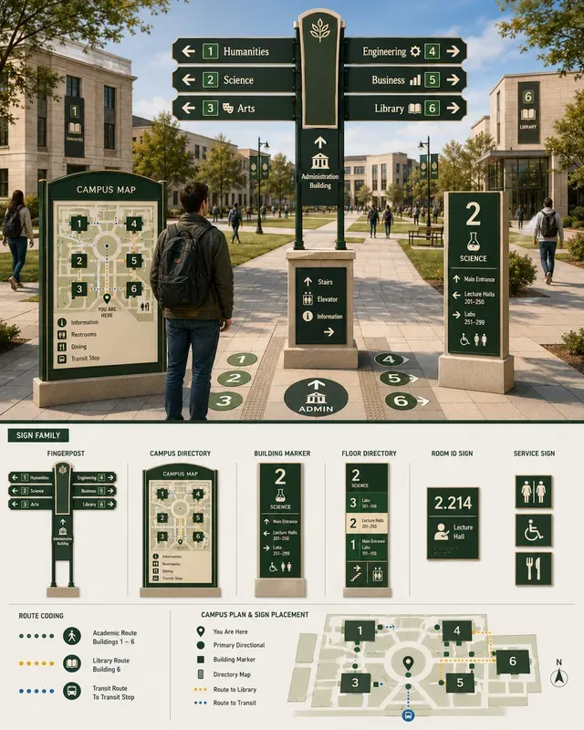 Wayfinding Signage System Generator